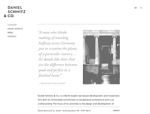 Tablet Screenshot of danielschmitz.com